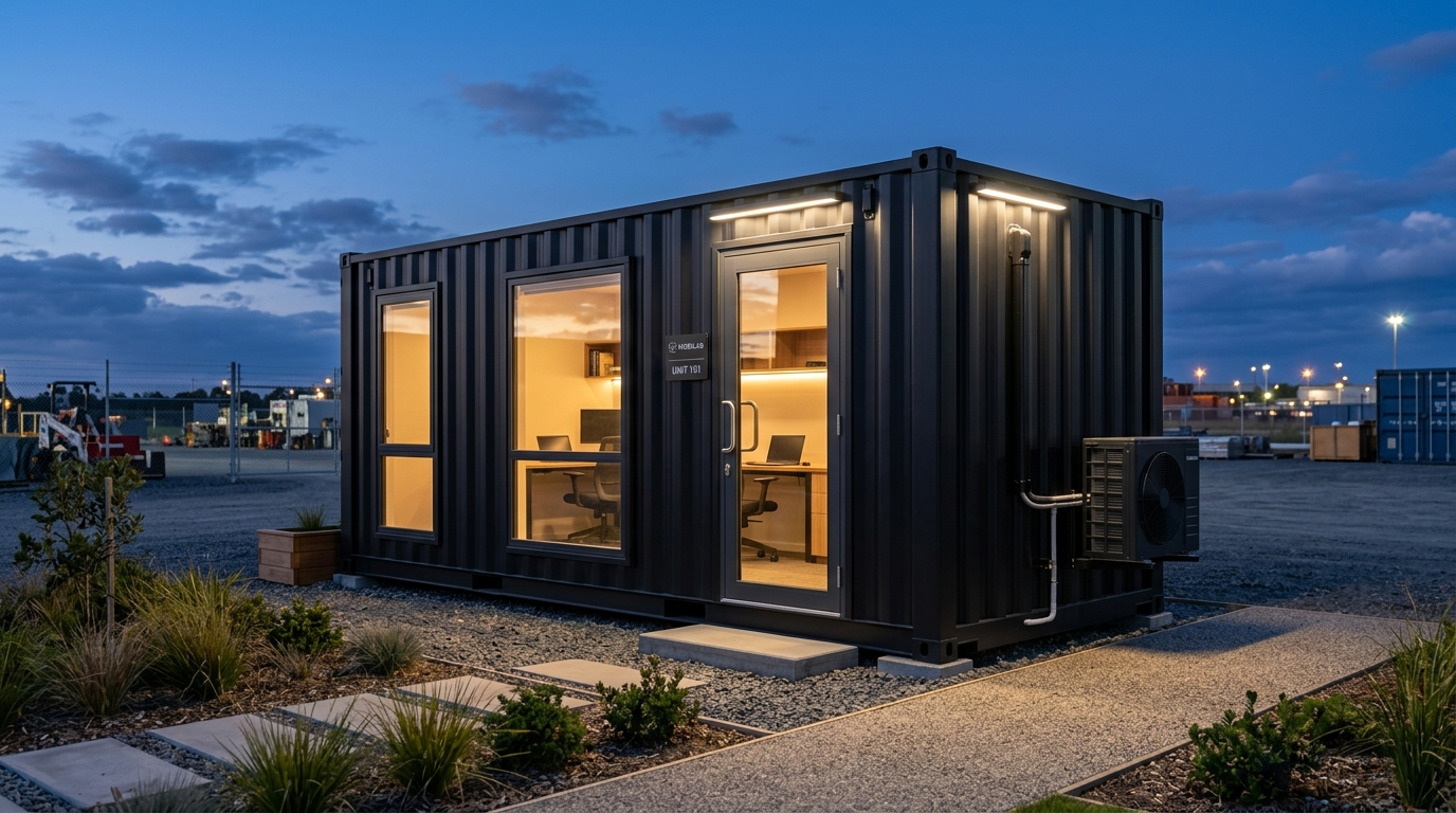 Portable office container for construction sites in Dholera SIR